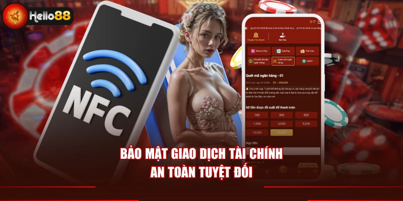 Bảo mật giao dịch tài chính an toàn tuyệt đối