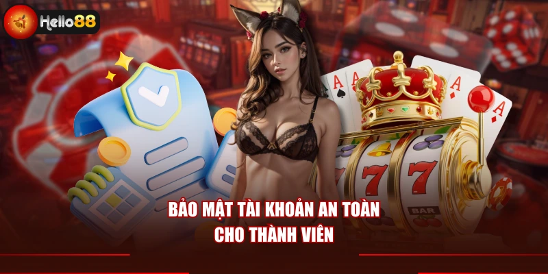 Bảo mật tài khoản an toàn cho thành viên